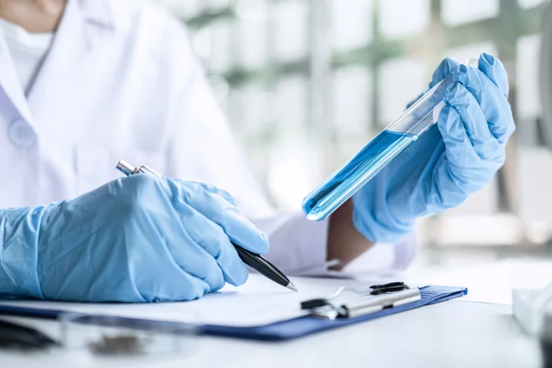Spurenuntersuchung auf weibliche DNA