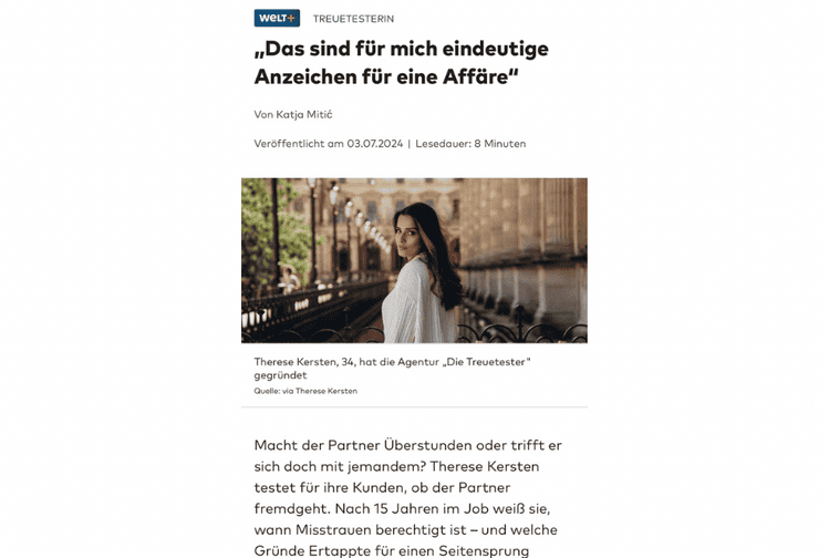 Beitragsansicht WELT online vom 03.07.2024